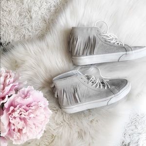 Vans Suede Fringe Shoes